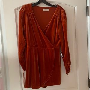 Urban Outfitters Velvet Romper